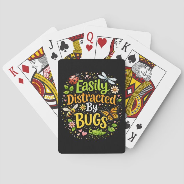 Baralho Facilmente Distraído por Bugs (Verso)