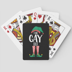 Baralho Fada Gay LGTBQ Família Correspondente Festa de Nat