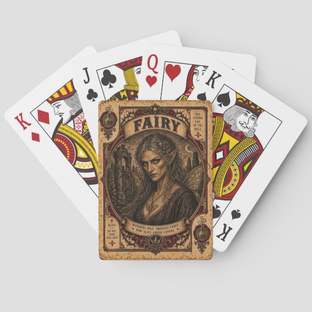 Baralho Fada, Monstros de Circo Antigo (Verso)