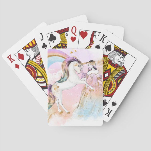 Baralho Fairytale Unicorn Fantasy (Verso)