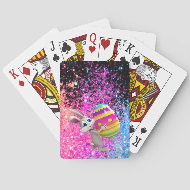 Baralho Faísca de Feriado de Ovo de Páscoa (Verso)