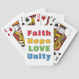 Baralho Faith Hope Love Unity