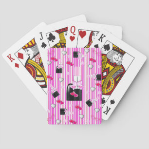 Baralho Faixa de Corações Poloneses Pink Deck Nail
