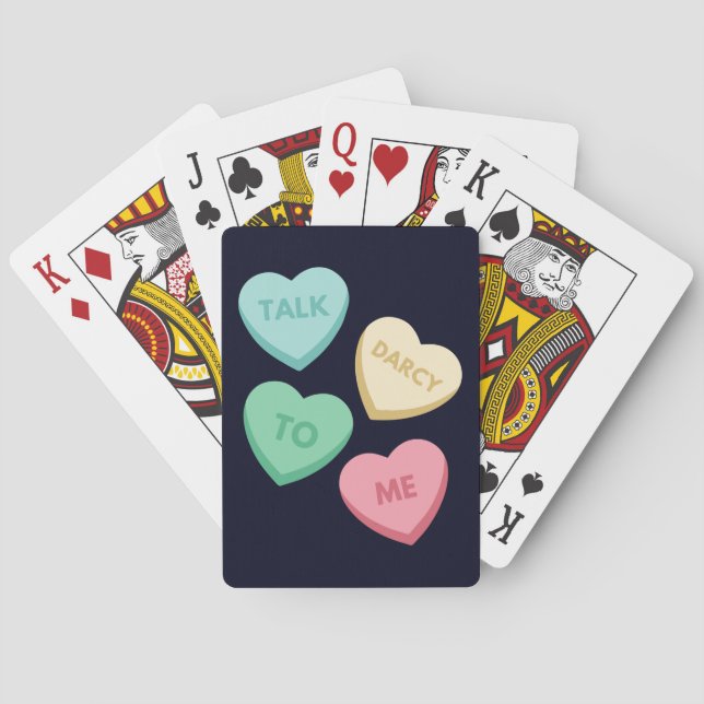 Baralho Fale comigo Darcy III (Verso)