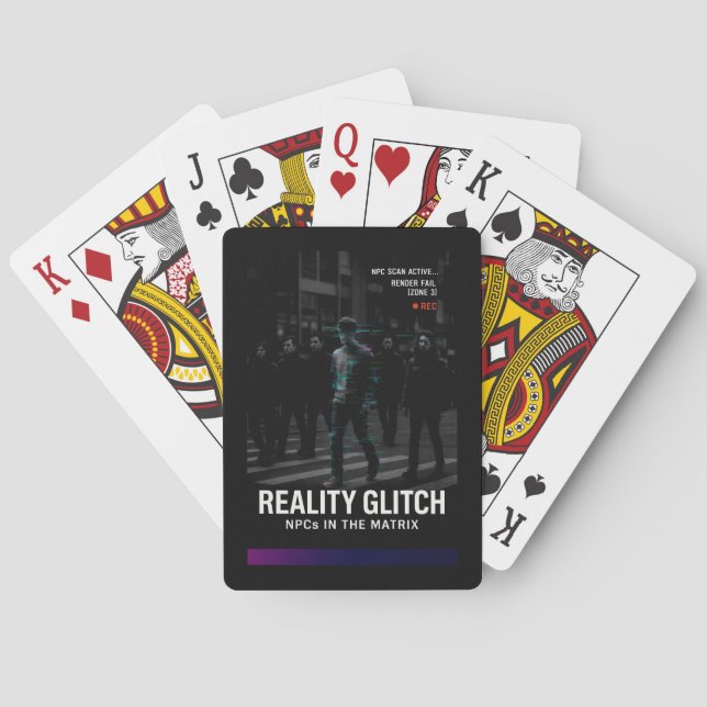Baralho Falha de Realidade - Falha de Renderização [Zona 3 (Verso)