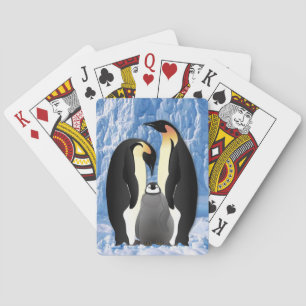Baralho família do pinguim
