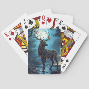 Baralho Fantasia Cerveja Lua Deer Noite