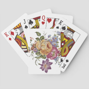Baralho Fantasia Floral