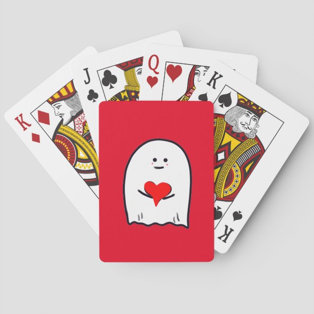 Baralho Fantasma com Coração (Verso)