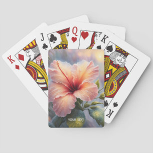 Baralho Fantasy Cute Delicate Hibiscus Flower