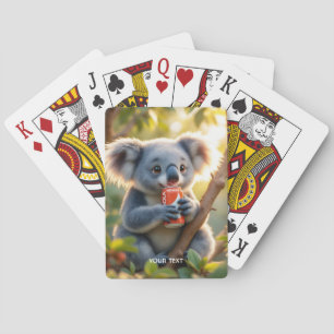 Baralho Fantasy Cute Koala Bebe Tree