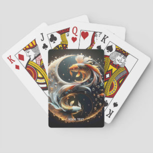 Baralho Fantasy Cute Koi Yin Yang