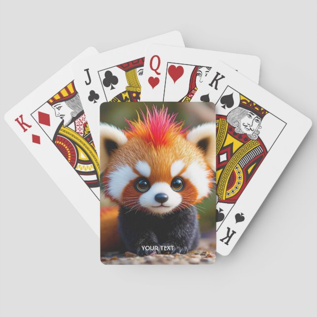 Baralho Fantasy Cute Panda Red Hai (Verso)