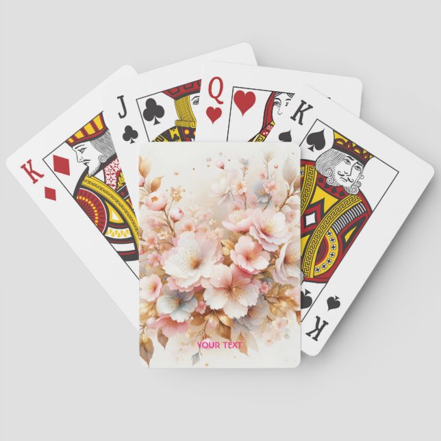 Baralho Fantasy Cute Pastel Pink Sakura (Verso)