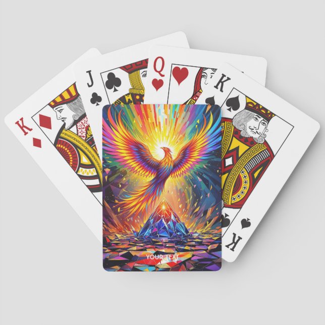 Baralho Fantasy Cute Prism Ascensão Phoenix (Verso)