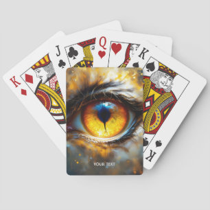 Baralho Fantasy Cute Tiger Orange Eye