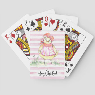 Baralho Farm Girl Artistry Hey Chickie Playing Cards