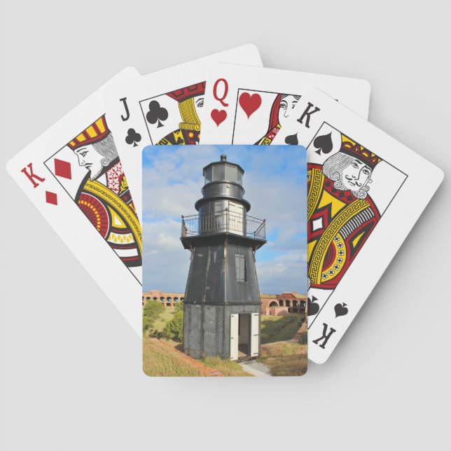 Baralho Farol-Chave De Jardim, Cartões De Brinquedos Secos (Verso)