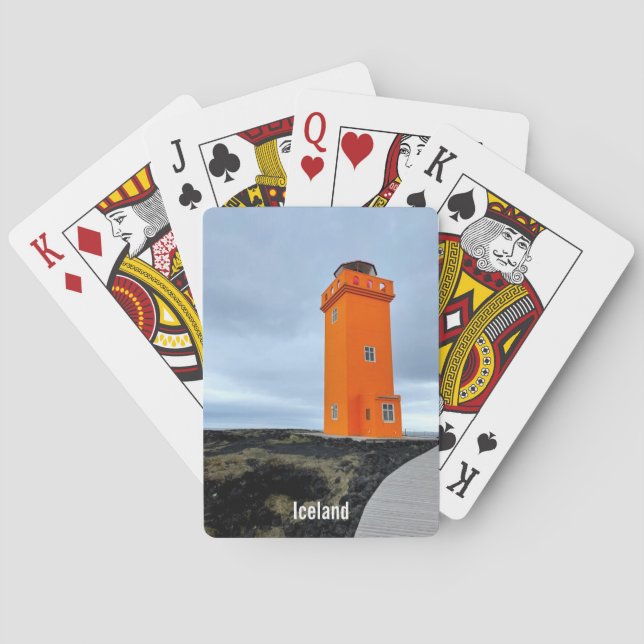 Baralho Farol islandês - cartas de jogar (Verso)