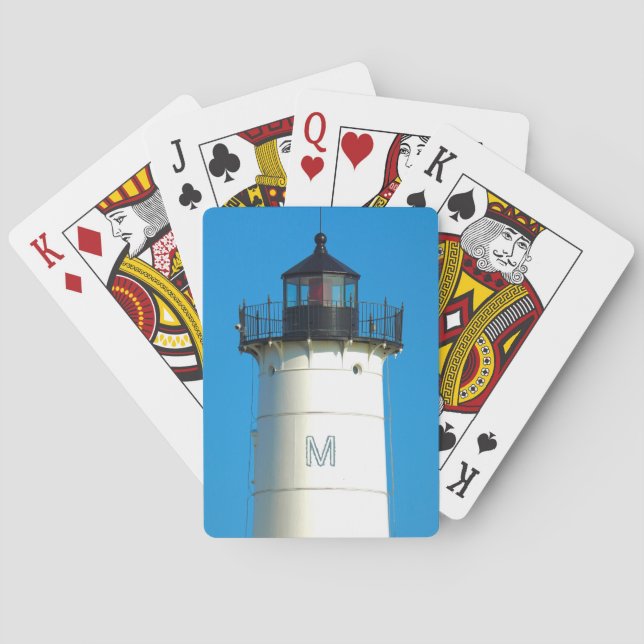 Baralho Farol Monograma Personalizado (Verso)