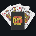 Baralho Father Gift | My Dad My Hero<br><div class="desc">Father Gift | My Dad My Hero</div>
