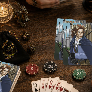 Baralho Fauno Fae Hornudo Fantasia