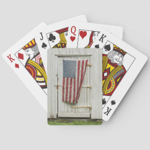 Baralho Fazendas Porta Branca Com Bandeira Americana