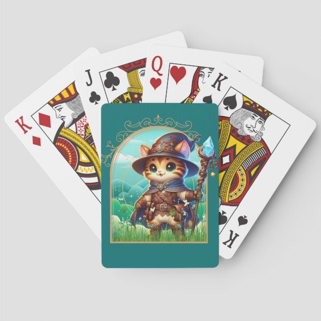 Baralho Feline Fantasy Adventure (Verso)