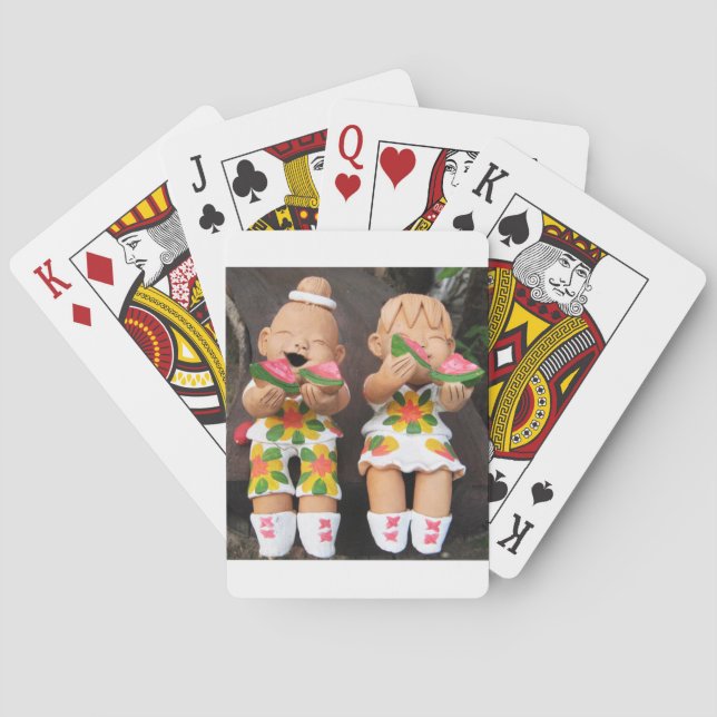 Baralho Feliz Amigos da Melancia (Verso)