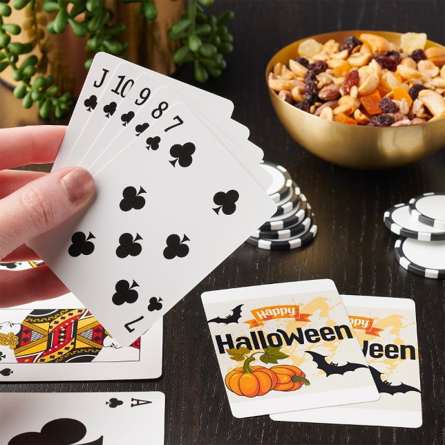 Baralho Feliz Design de Halloween (Criador carregado)