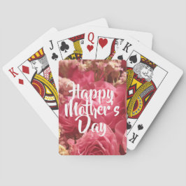 Baralho Feliz Dia das Mães Rosas do Coração