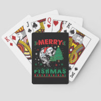 Feliz Fishmas Peixe Pai Pescador Natal
