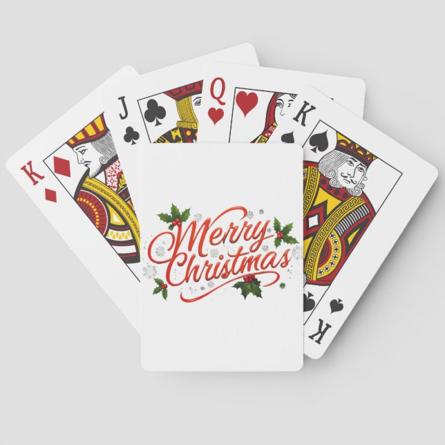 Baralho Feliz Natal (Verso)