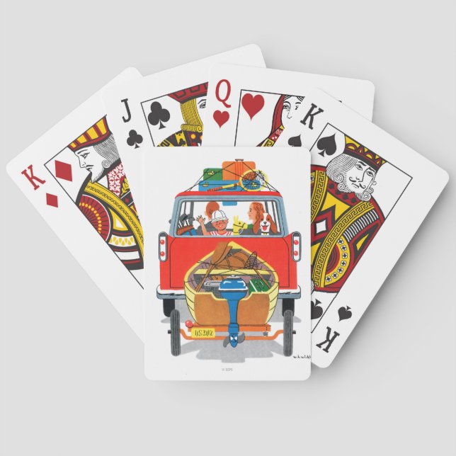 Baralho Férias de verão (Verso)