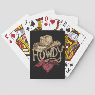 Baralho Festa de Aniversário do Cowboy Ocidental