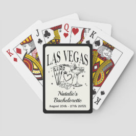 Baralho Festa de Solteira Personalizada em Las Vegas