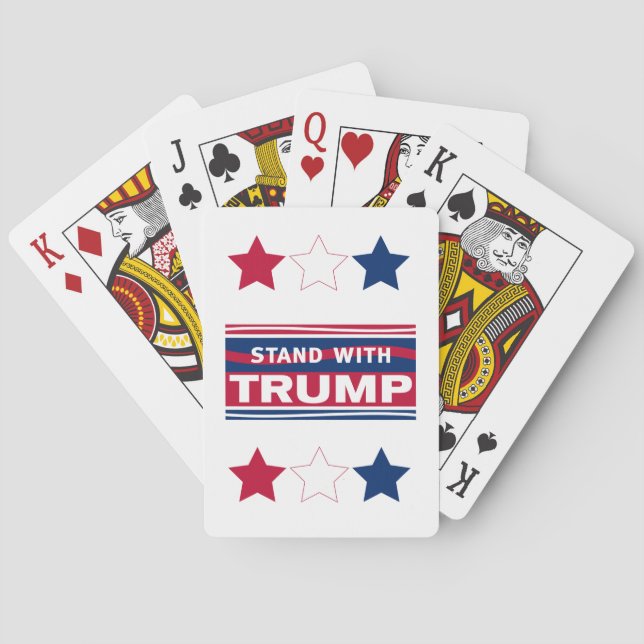 Baralho Fica com Trump~2024~MAGA (Verso)