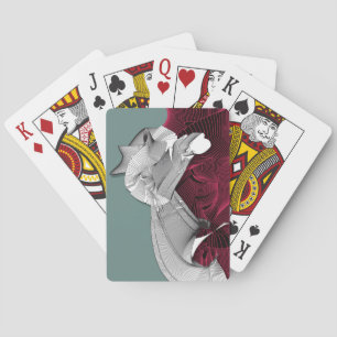 Baralho Figura da arte de Digitas