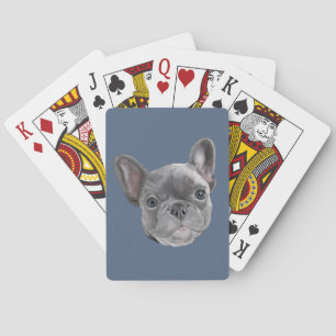 Baralho Filhote de cachorro do buldogue francês