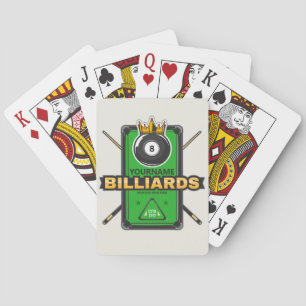 Baralho Filiais da Coroa da Piscina 8 Personalizados