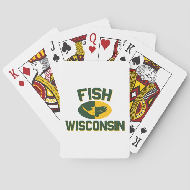 Baralho Fish Wisconsin (Verso)