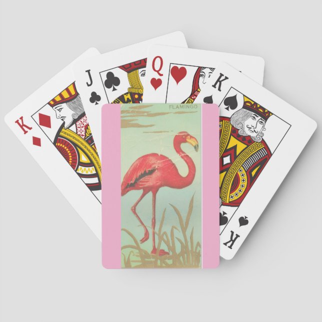 Baralho Flamingo Antigo (Verso)