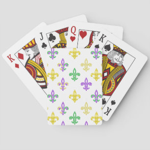 Baralho Fleur de Lis Miçanga - Placas Brancas