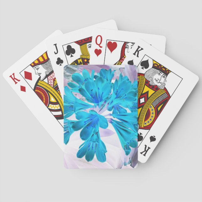 Baralho Flor Azul (Verso)