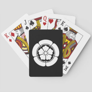 Baralho Flor chinesa em cartas de jogar goka