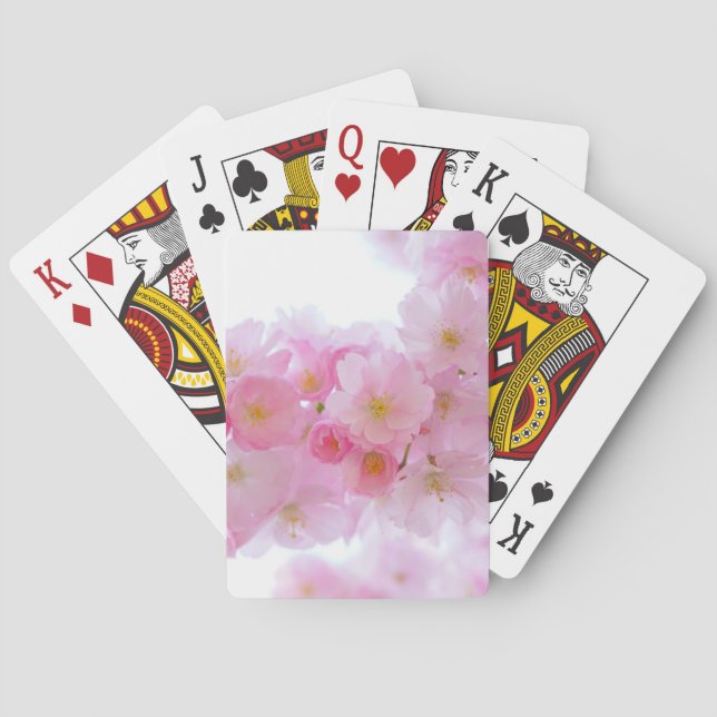 Baralho Flor de árvore de cereja japonesa (Verso)