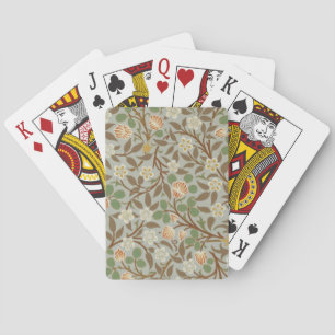 Baralho Flor de Botânica Trevo de William Morris