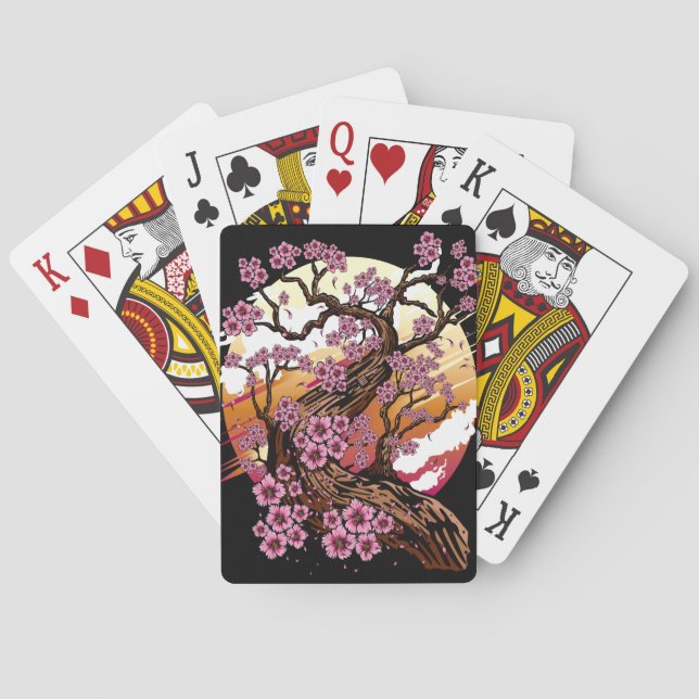 Baralho Flor de Cereja Selvagem (Verso)