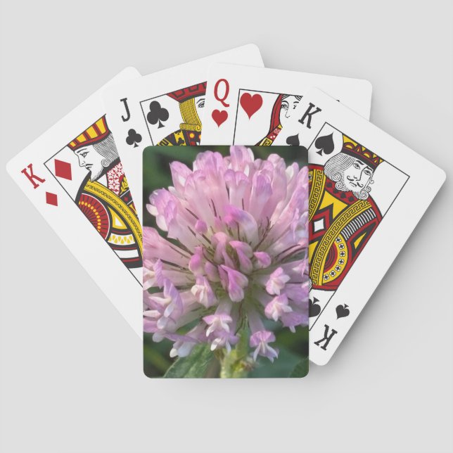 Baralho Flor de Trevo Bonita (Verso)