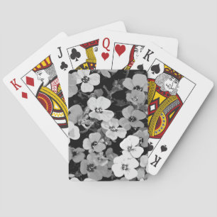 Baralho Flor Vermelha de Cores Aquáticas 2